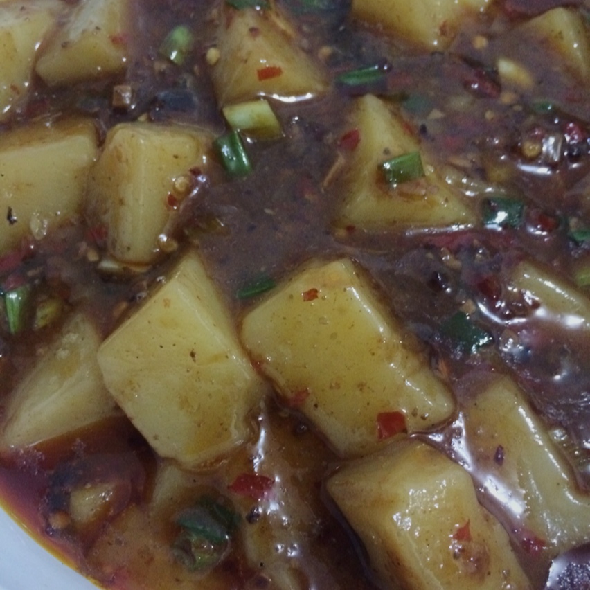 红烧米凉粉