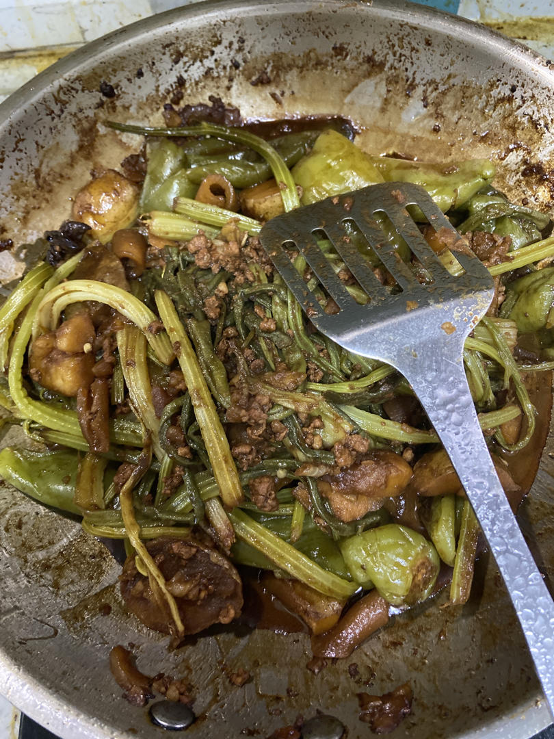 酱豇豆小土豆咸菜