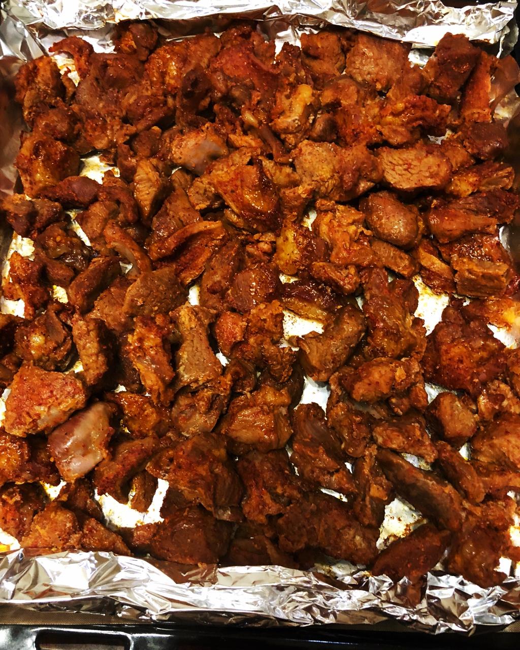 五月缘份做的烤箱烤羊肉空气炸锅同