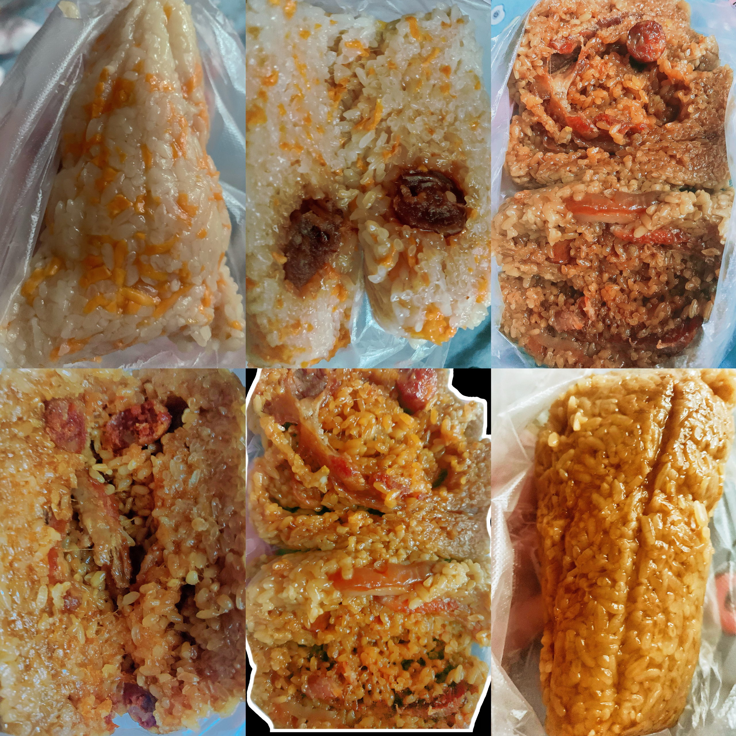 五花大肉粽➕红薯粽子的做法
