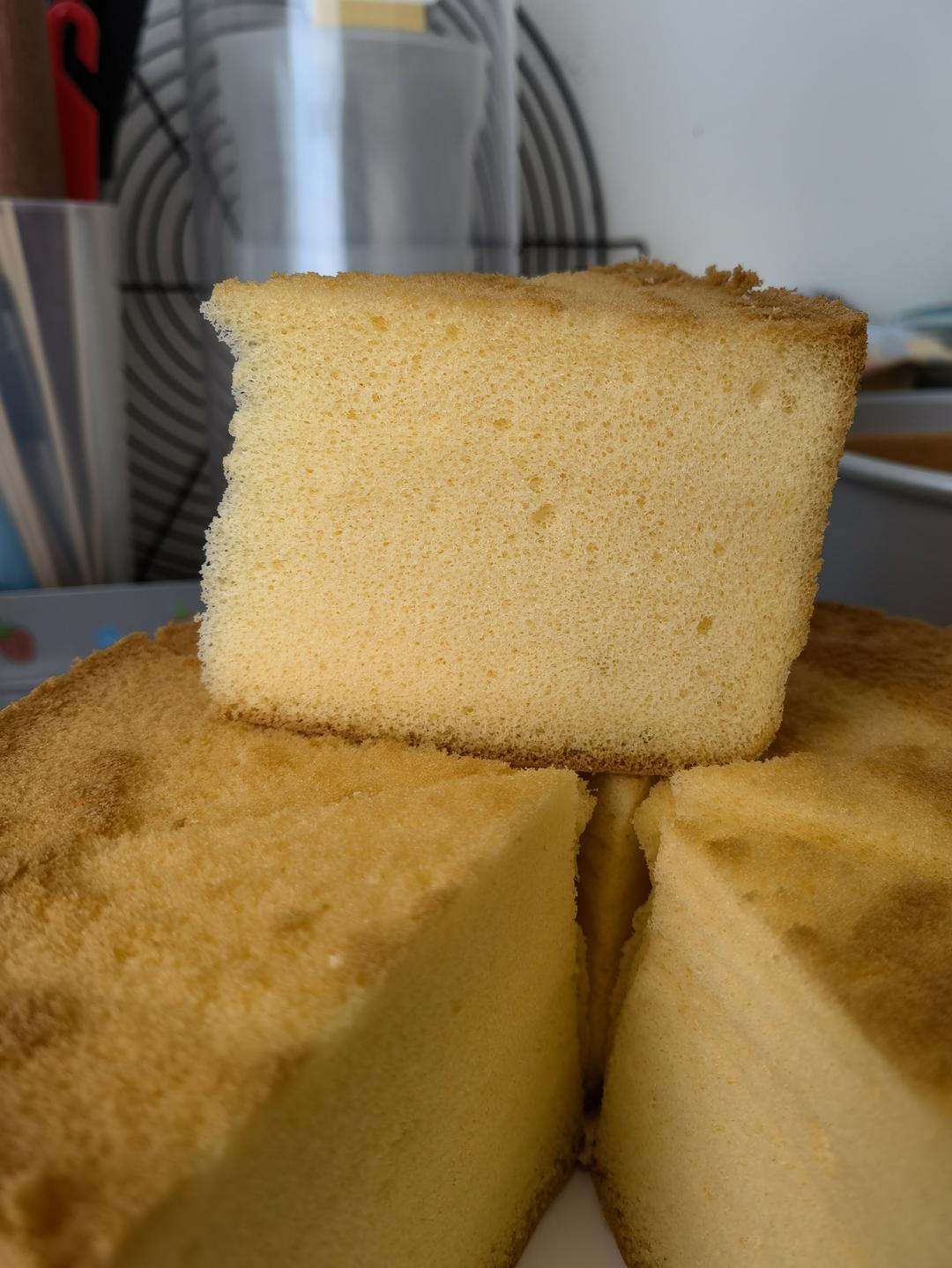 烫面可可巧克力戚风蛋糕