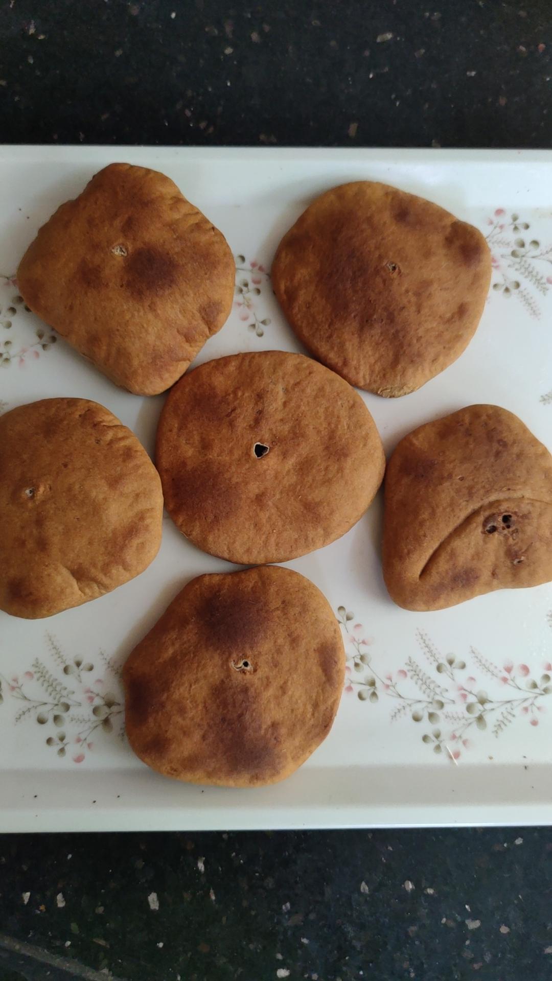 潮汕美食--红糖肚脐饼