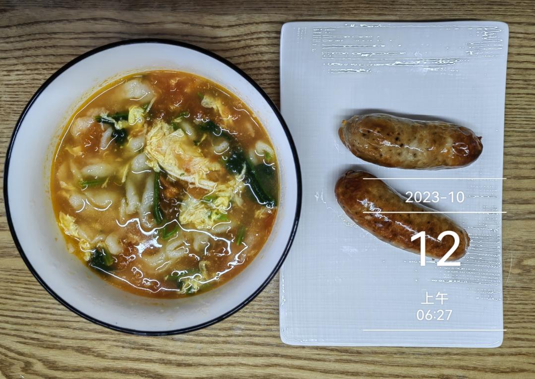 初中生的营养早餐