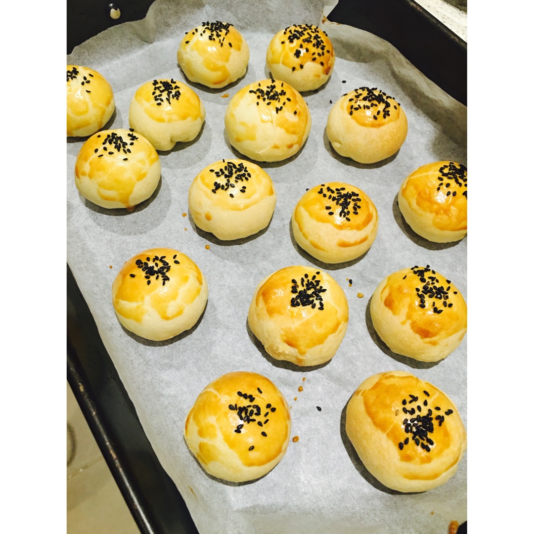 红豆酥饼（附油酥不测漏的办法）