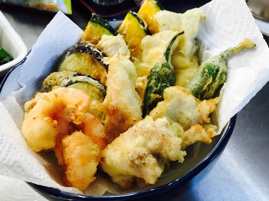 清雅云萝做的时蔬天妇罗