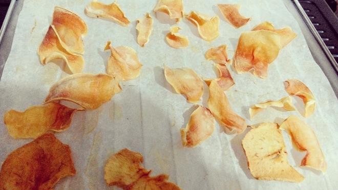 自制水果干之苹果土豆脆片的做法