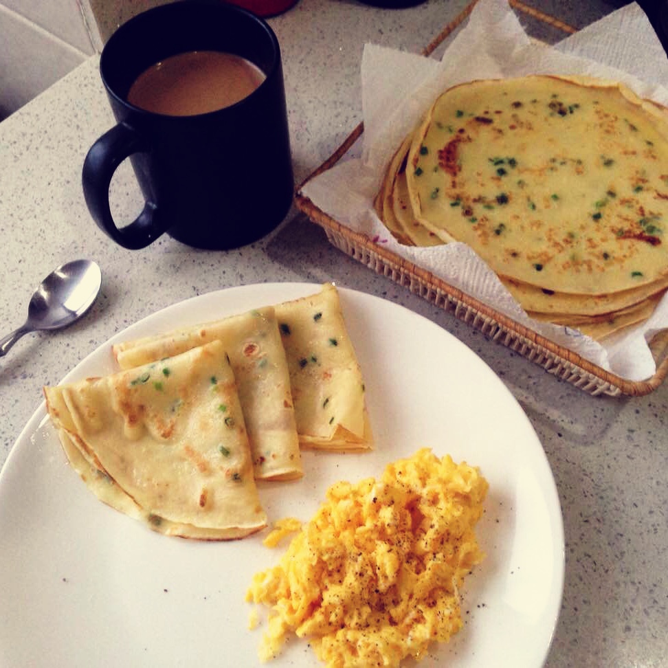 简单美味的早点～鸡蛋饼
