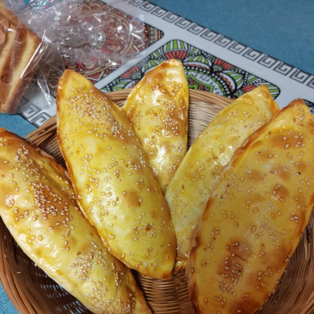 烤箱版白糖烧饼