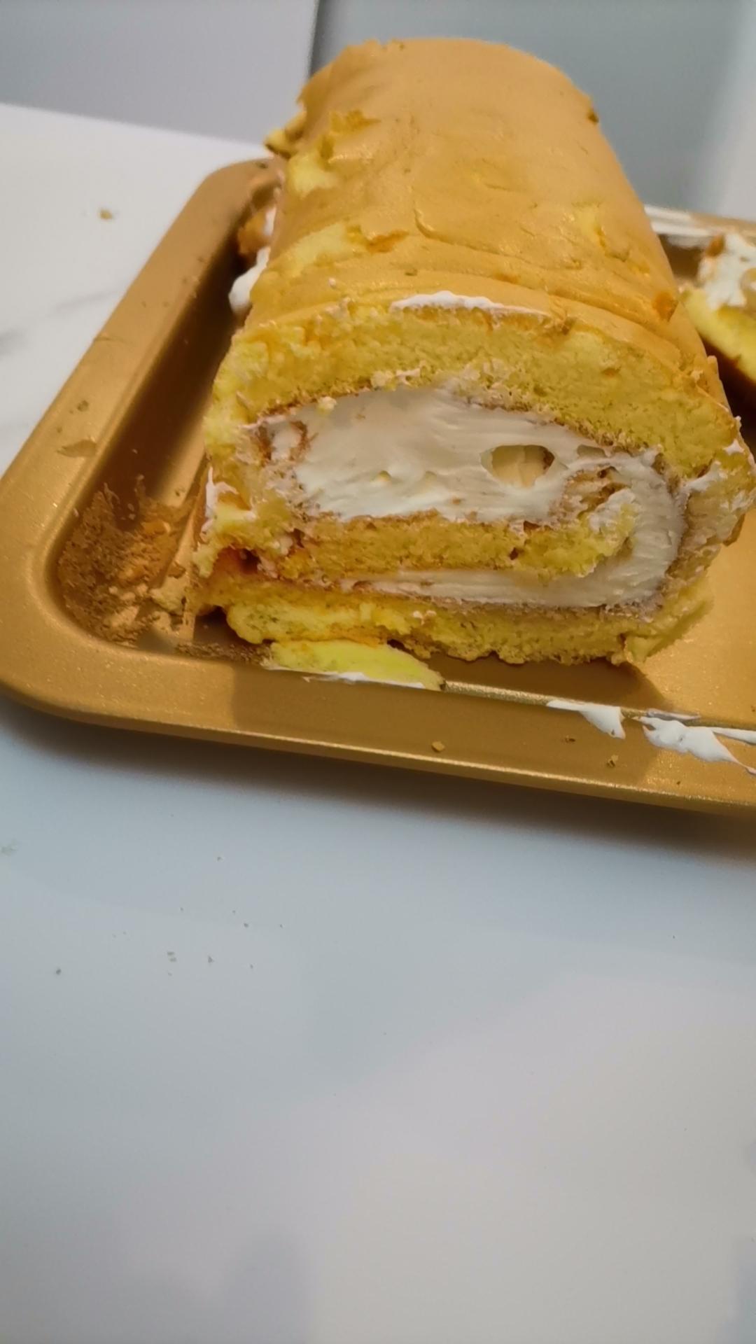 超详细的瑞士卷奶油蛋糕卷原味蛋糕卷的制作方法 饱满不掉皮不开裂（附模具换算方法）