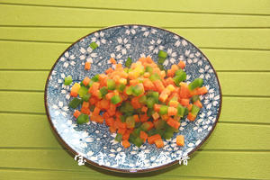 豆腐蔬菜条  宝宝健康食谱的做法 步骤4