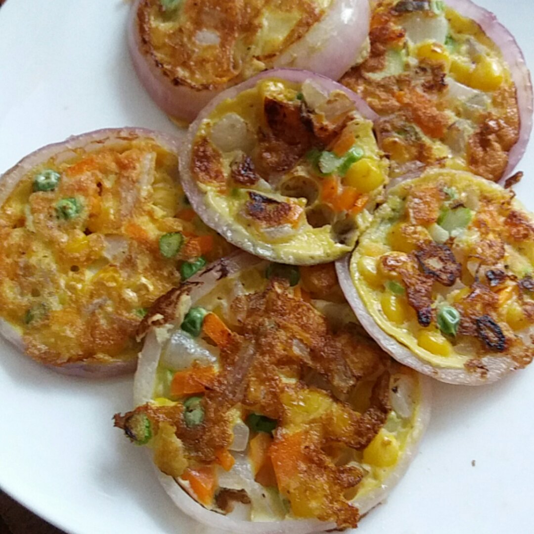 洋葱圈蛋饼