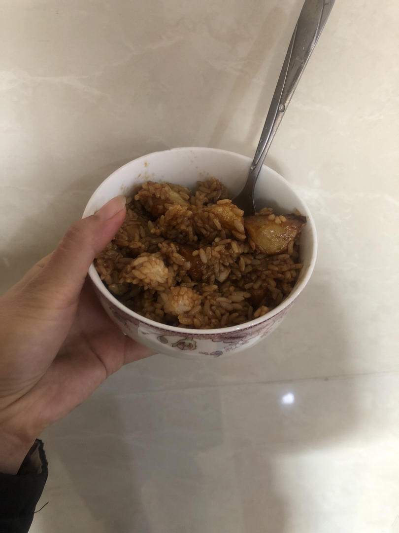 一碗不够吃❗软糯入味的糖醋土豆拌饭🔥巨好