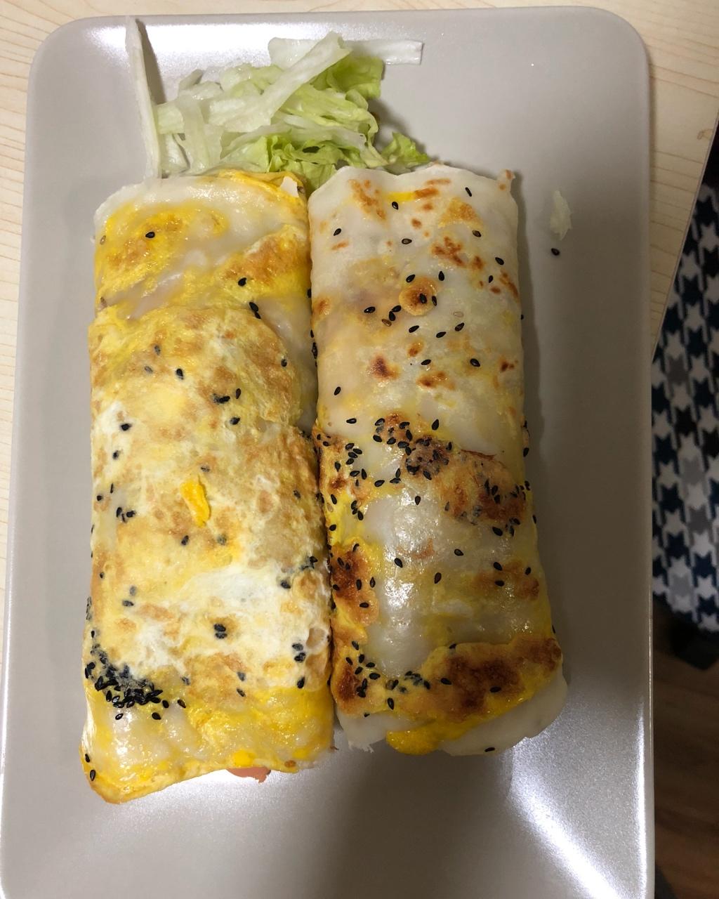 手机用户8002_leso做的家庭版煎饼果子---快手健康早餐