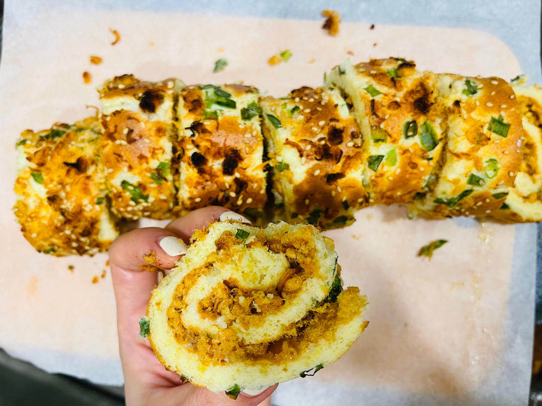 美味肉松卷-简单不开裂，零失误的蛋糕卷