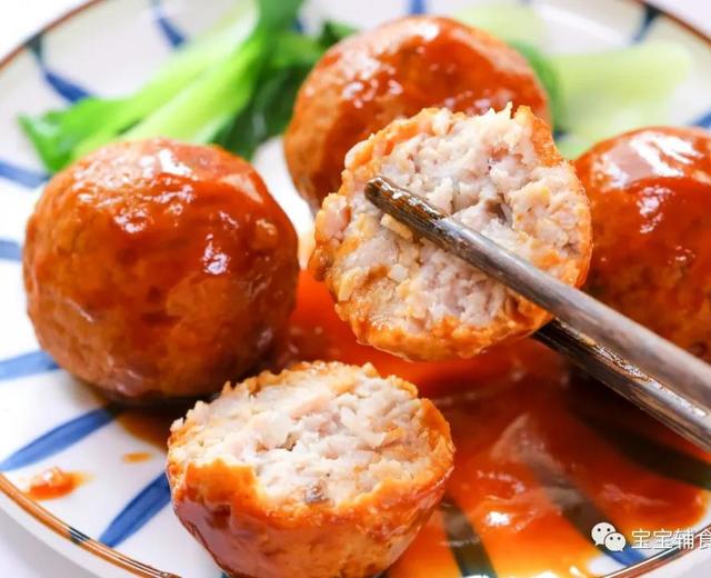 宝宝狮子头 宝宝辅食食谱的做法