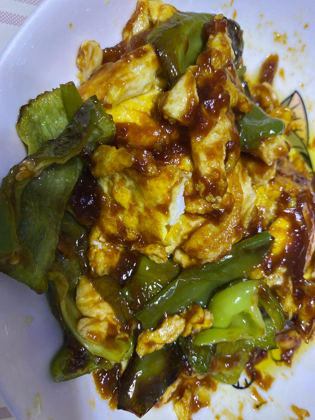鱼香青椒煎蛋