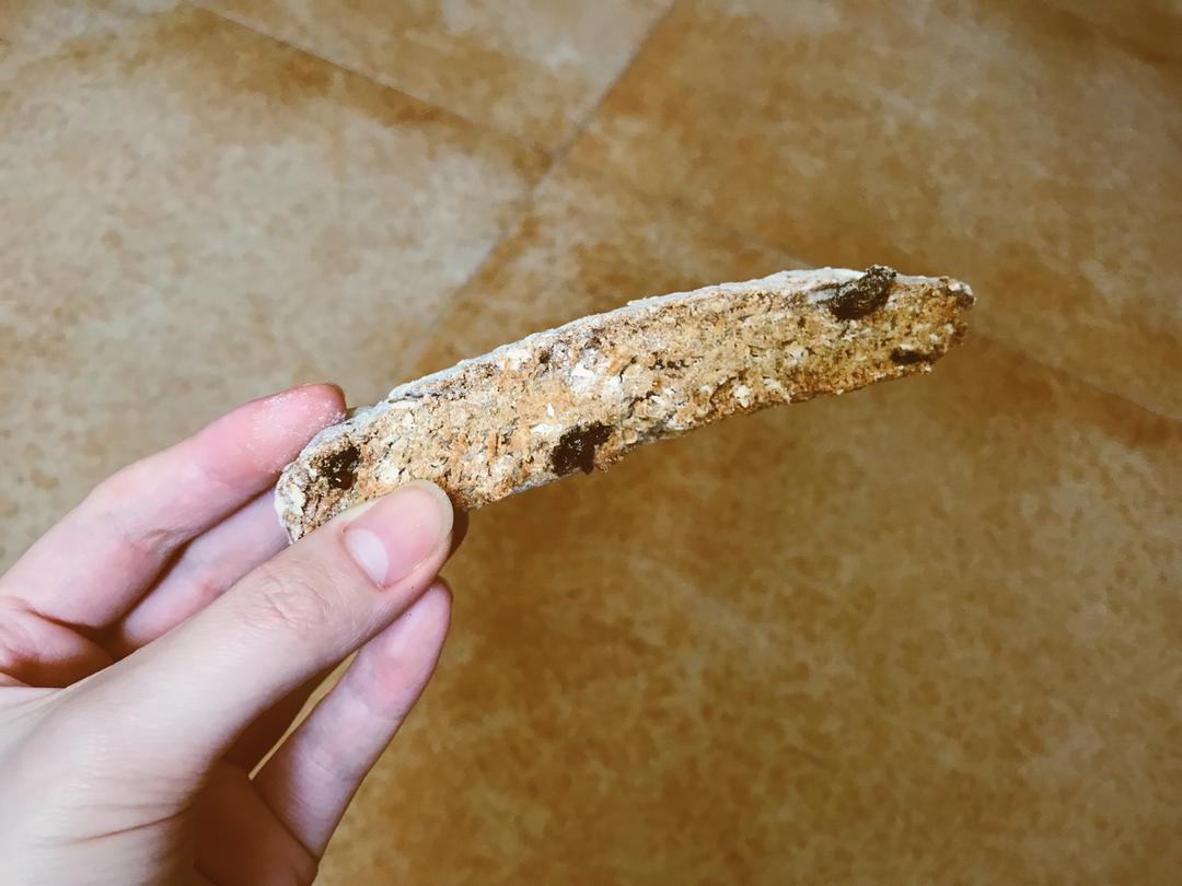 【健康零食】香蕉燕麦意式脆饼