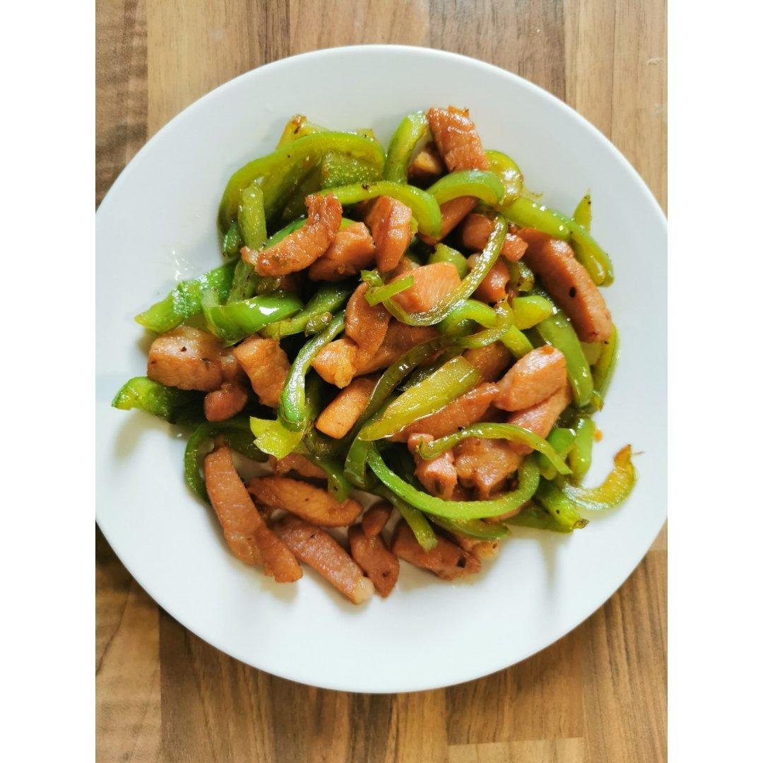青椒炒肉丝