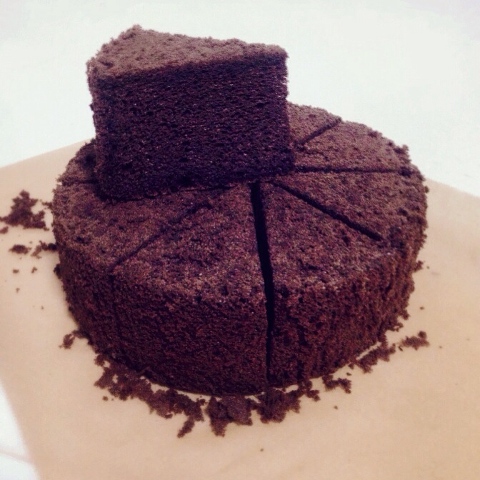 巧克力戚风蛋糕