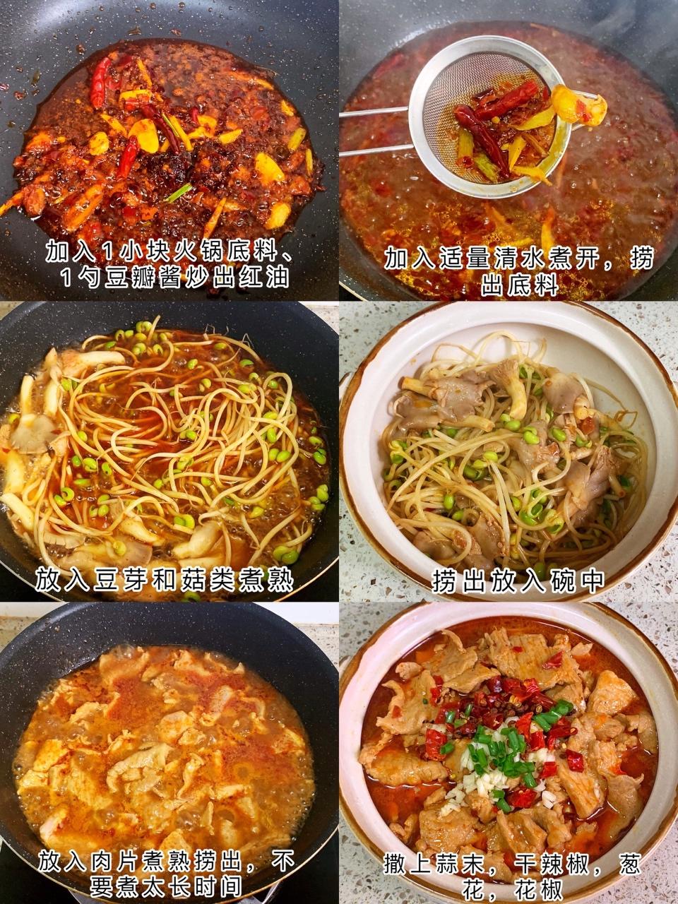 超简单易做的水煮肉片‼️麻辣入味～巨好吃❗️的做法 步骤2