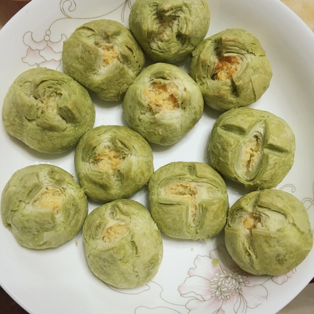 花开富贵之四种口味的椰蓉开口酥