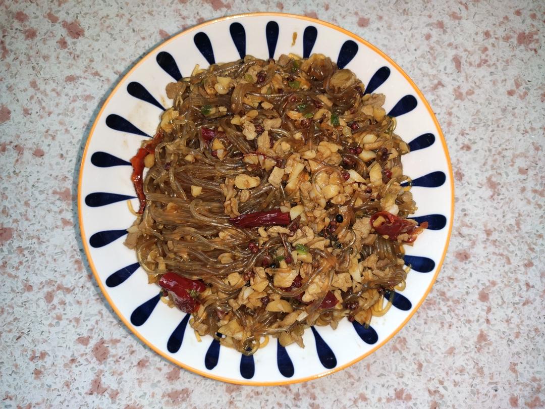 肉末粉条怎么做才好吃？又叫蚂蚁上树