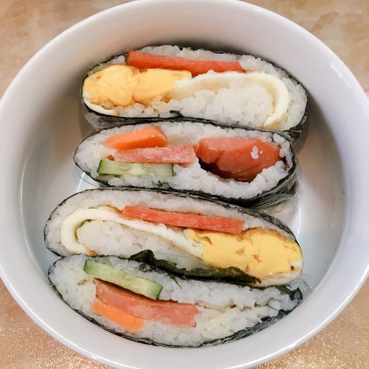 不用捏的饭团(おにぎらず)