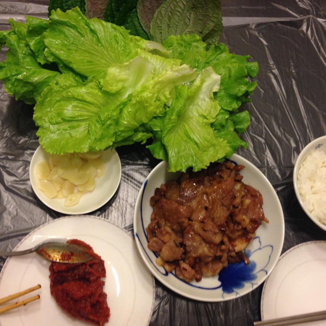 平底锅韩式烤肉