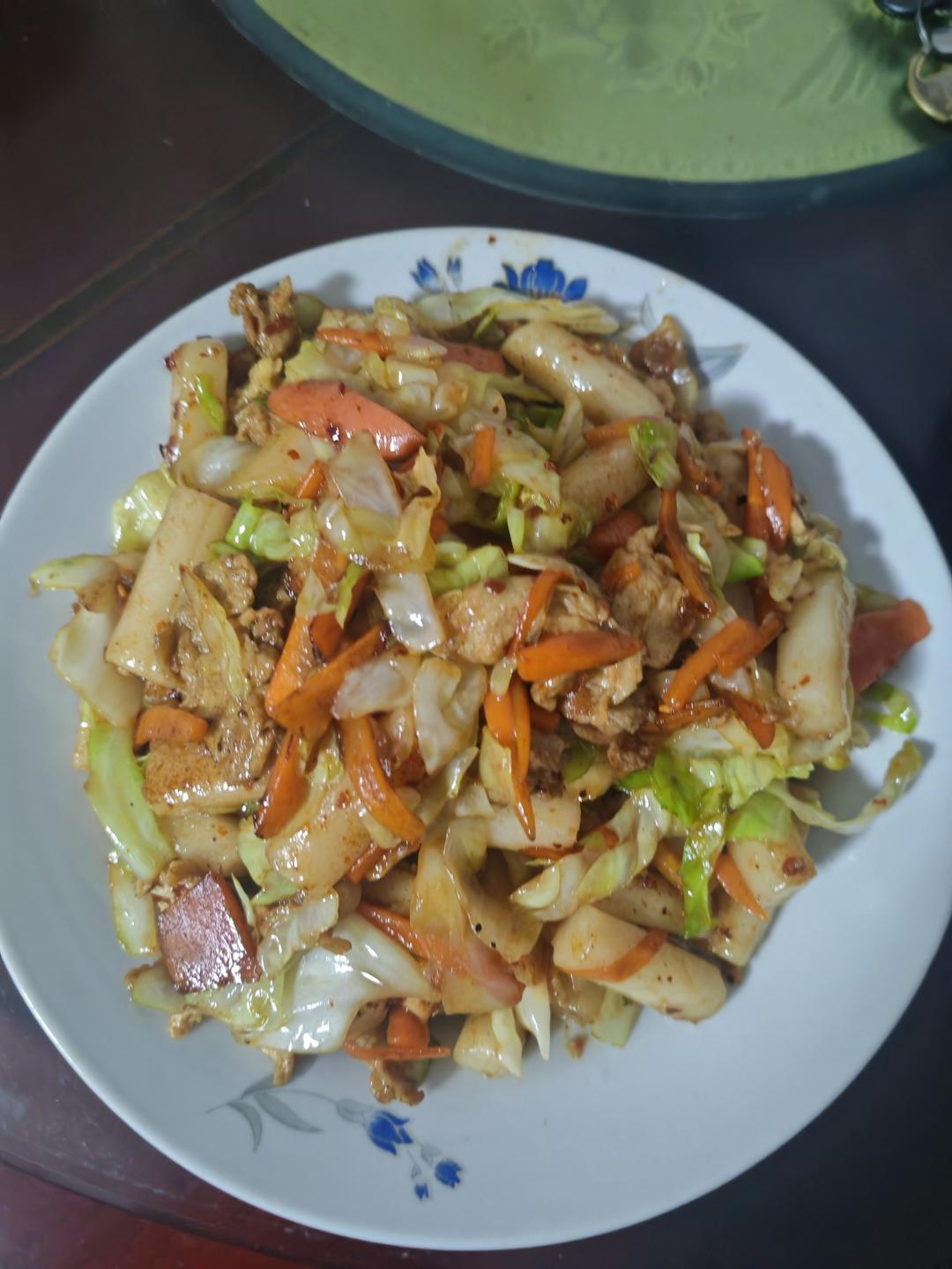 大排档风味炒年糕