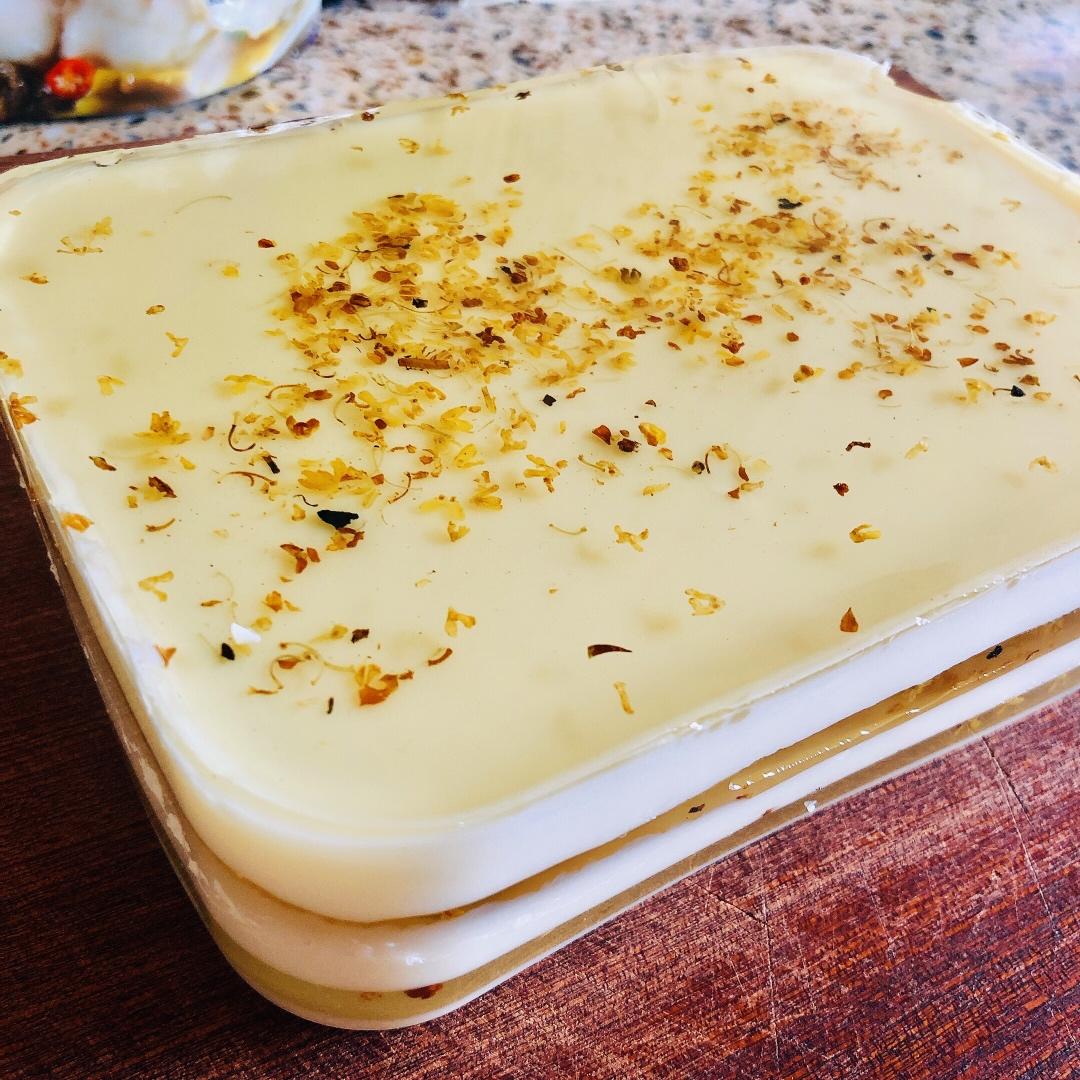 椰汁桂花糕(吉利丁版)