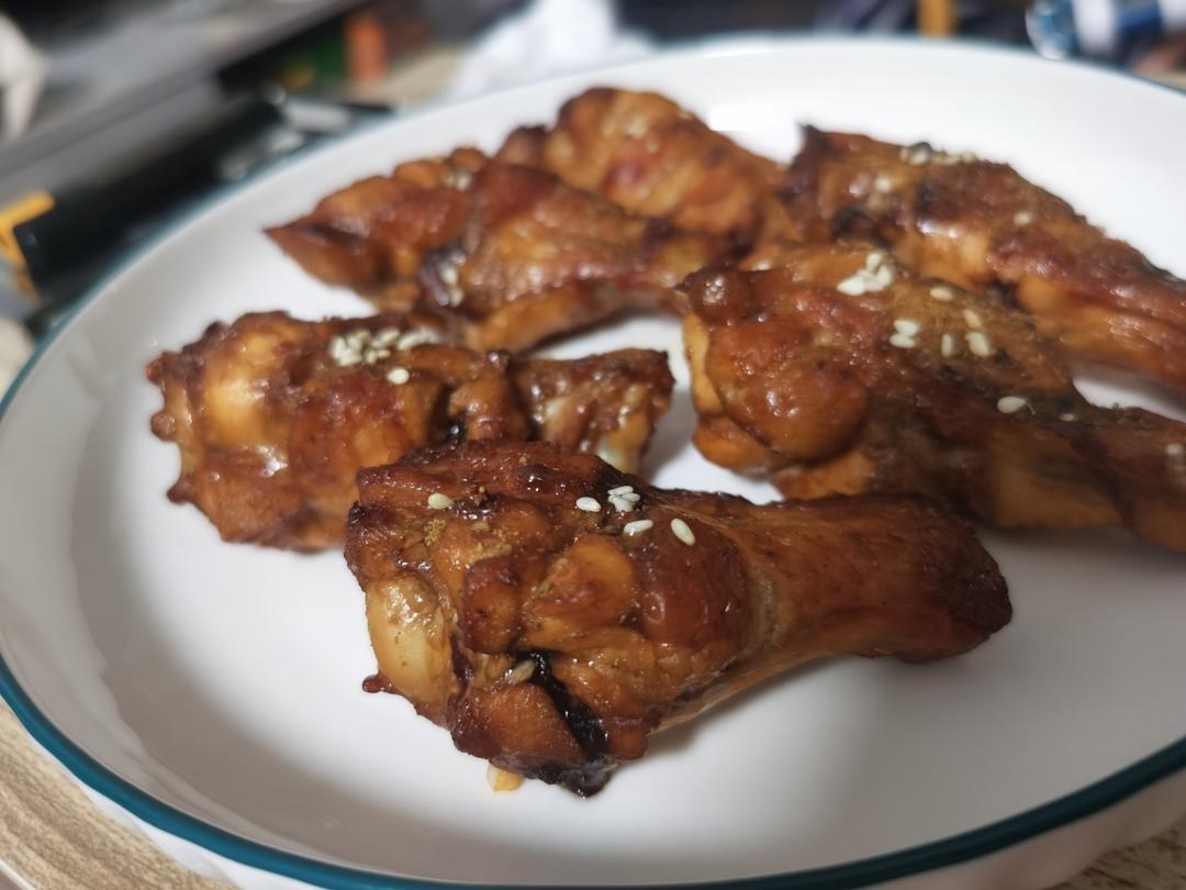 空气炸锅版蒜香鸡翅