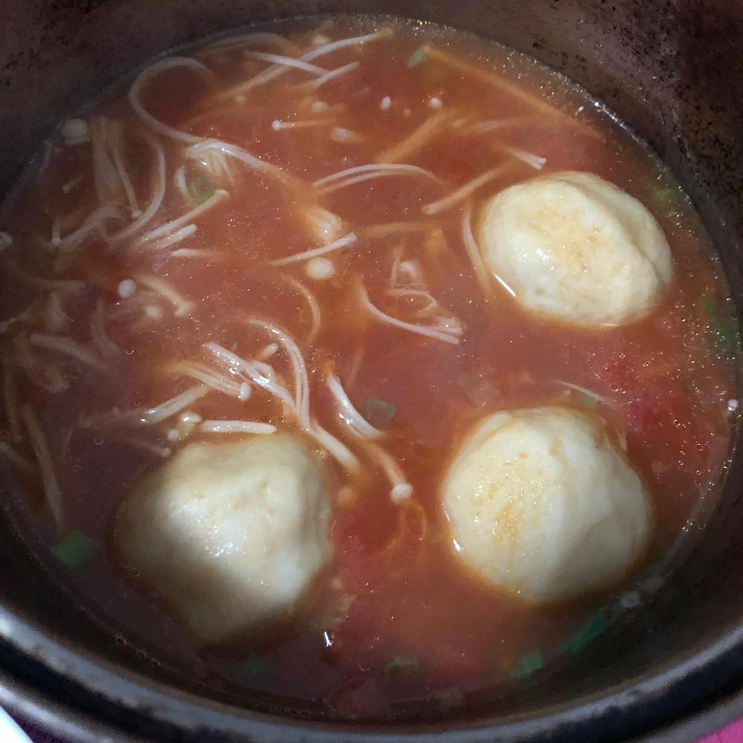 番茄鱼丸汤