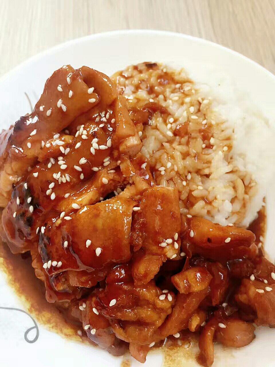 照烧鸡腿饭
