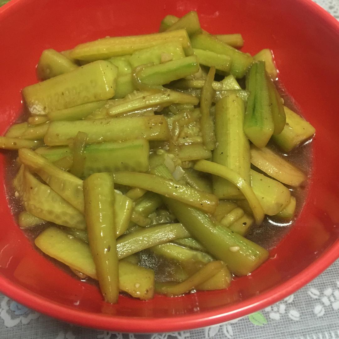 蚝油黄瓜片