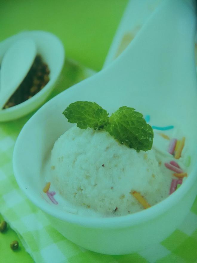 绿豆冰淇淋的做法