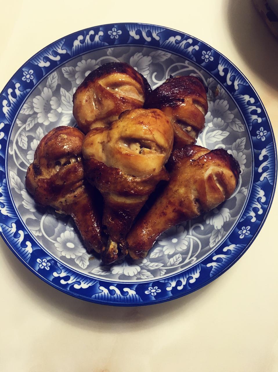 小豆子让人给煮了做的蜜汁琵琶腿