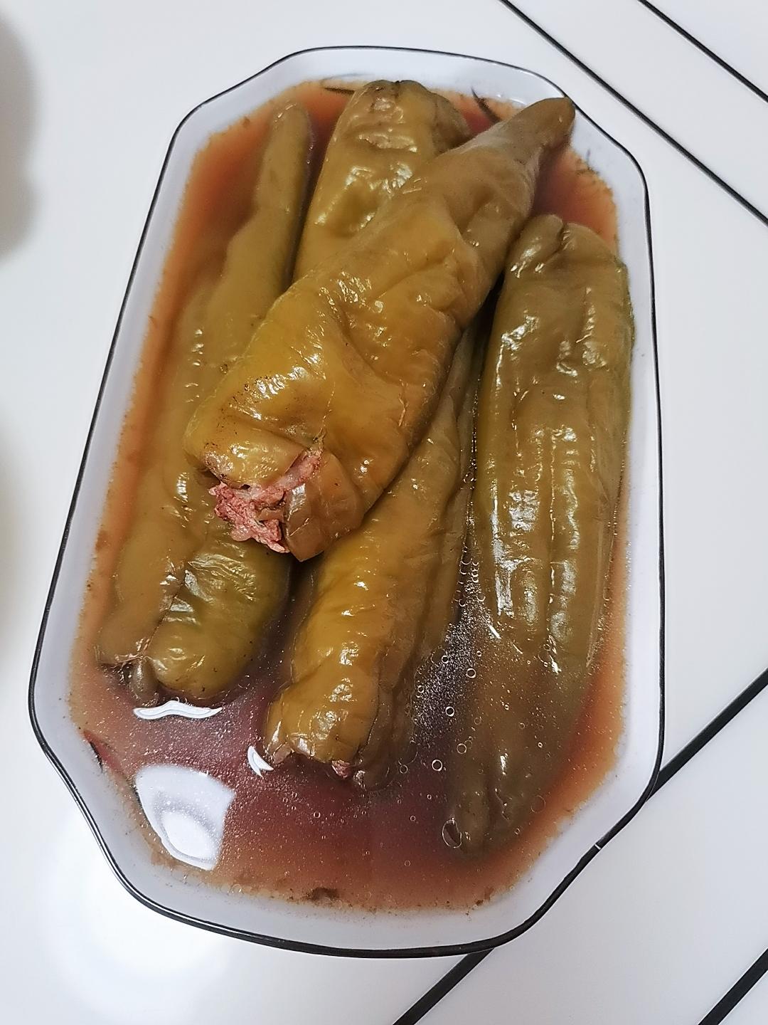 青椒酿肉