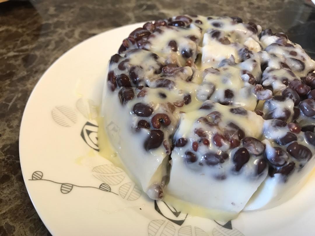 红豆椰汁糕