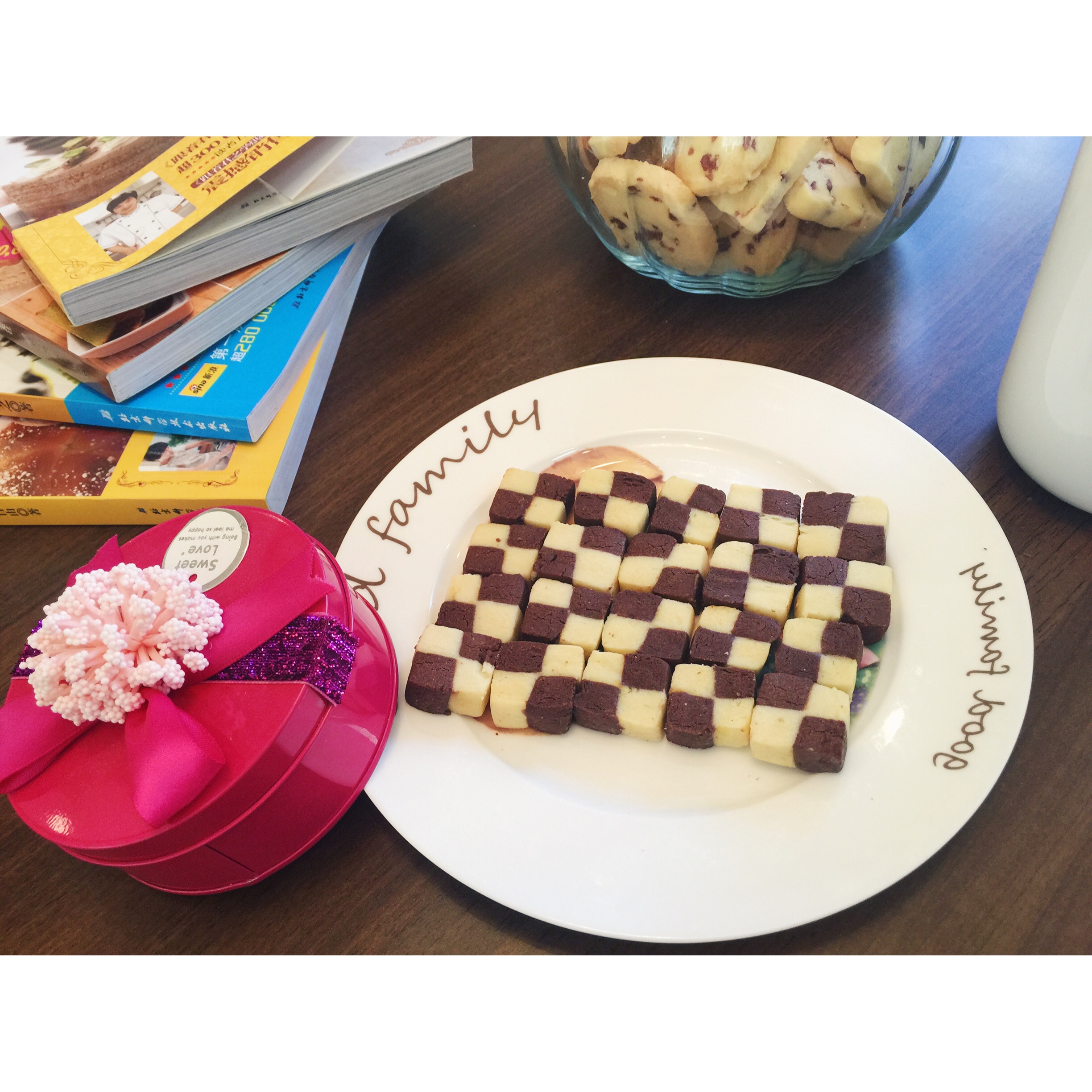 棋盘格小饼干