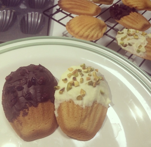 春日恋人-白巧克力玛德琳