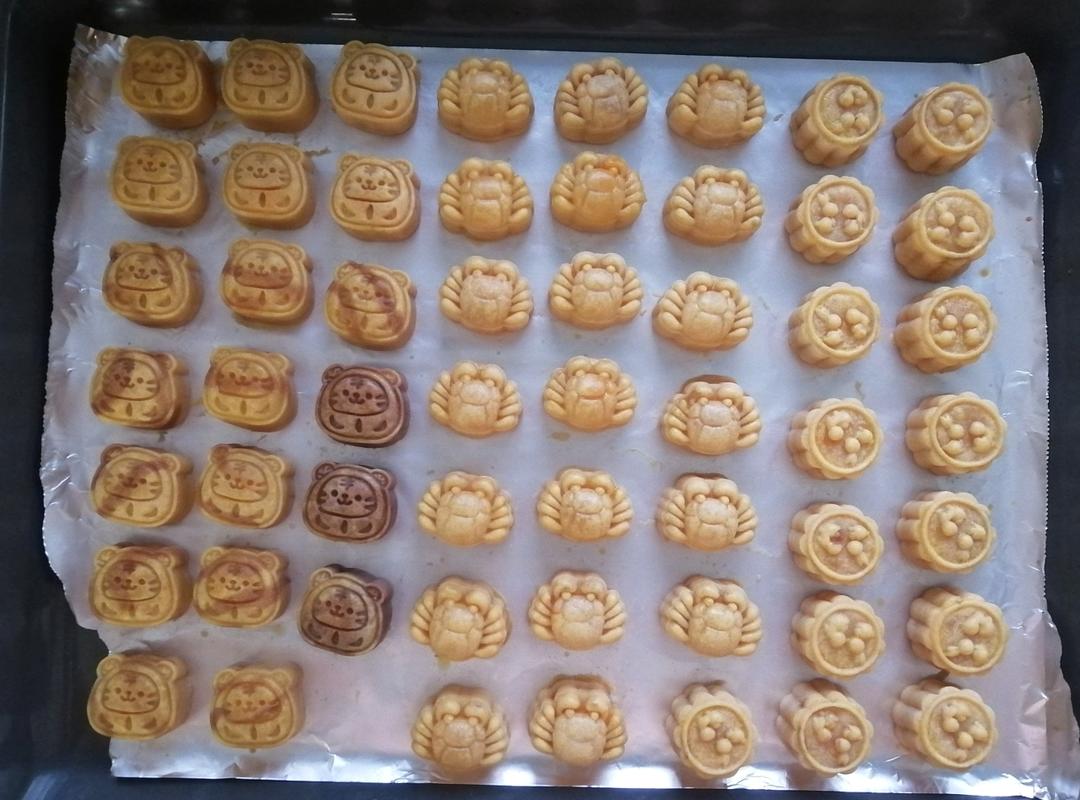 超火爆的🔥迷你小月饼一次成功零失败