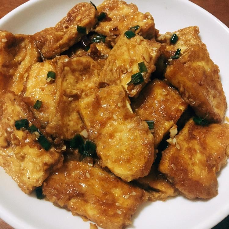 香煎豆腐