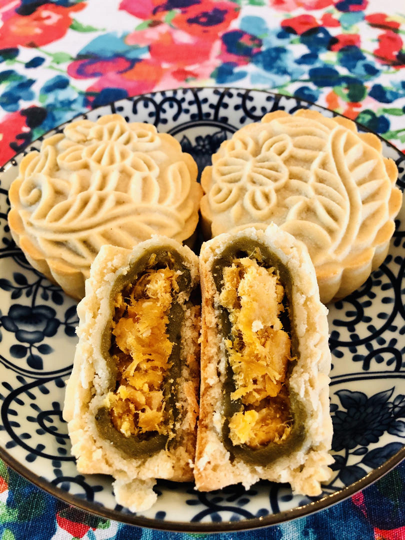 老式月饼（不加转化糖浆的酥皮月饼）