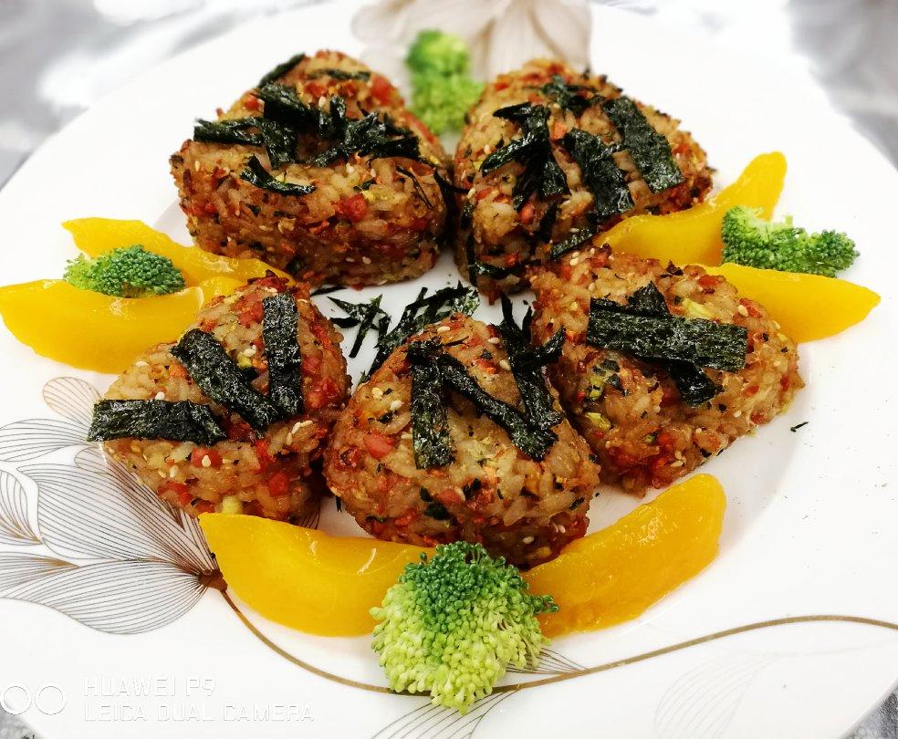 剩米饭华丽变身芝士流心饭团