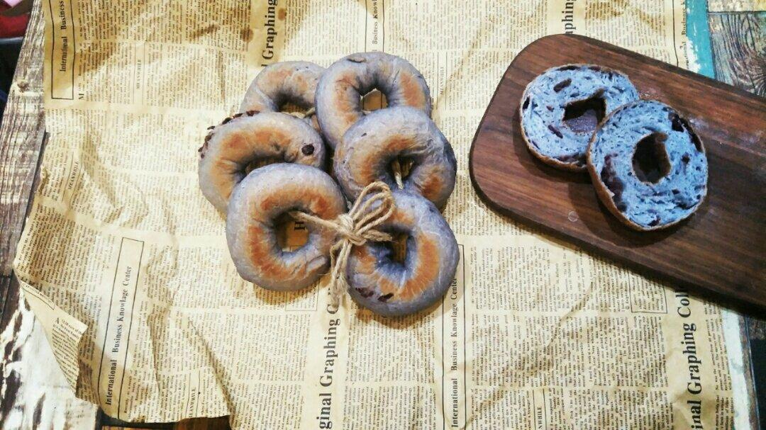 治愈系面包-蔓越莓贝果