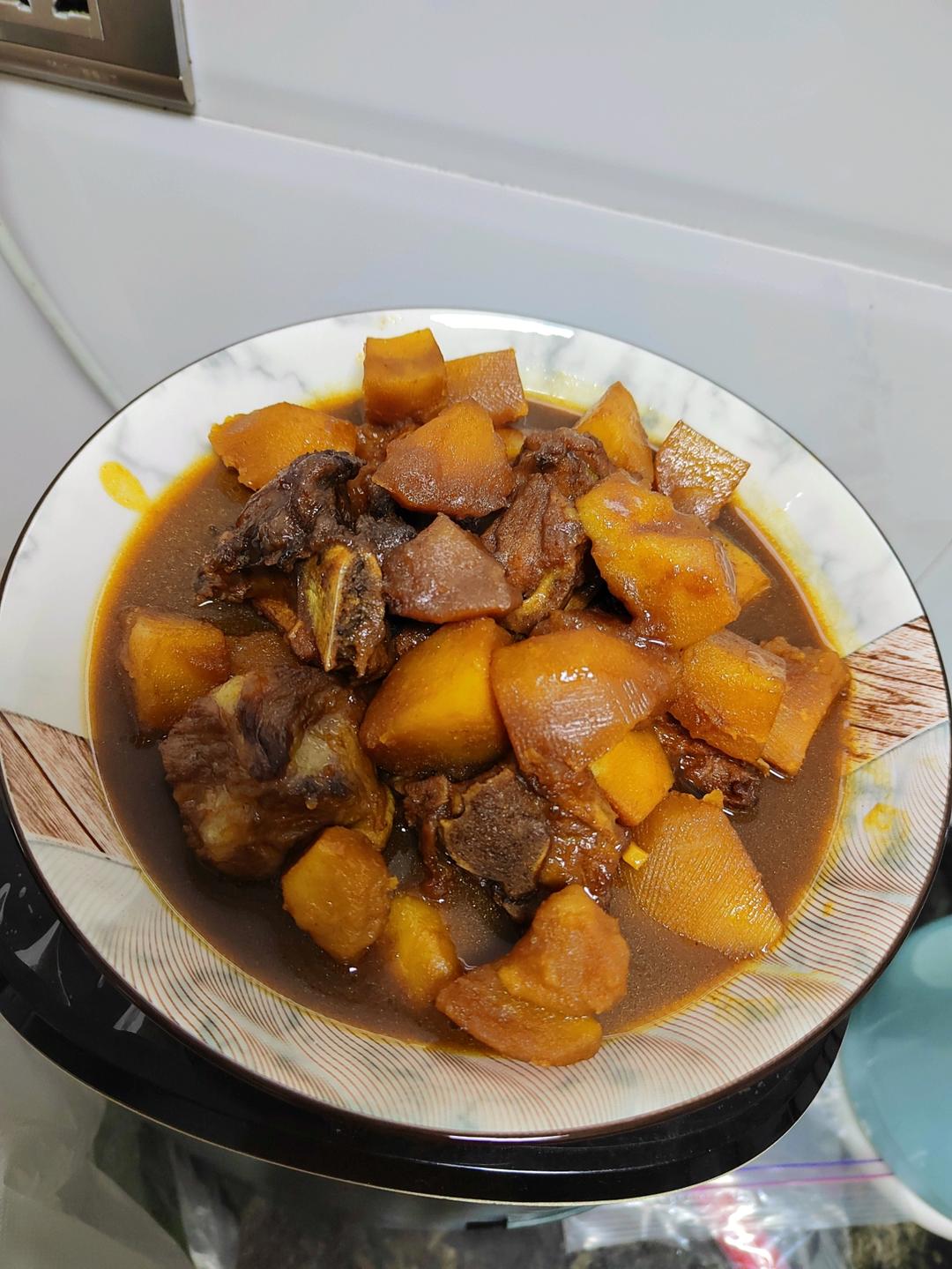 🔥巨好吃的红烧排骨炖土豆❗️懒人版轻松做拿手菜
