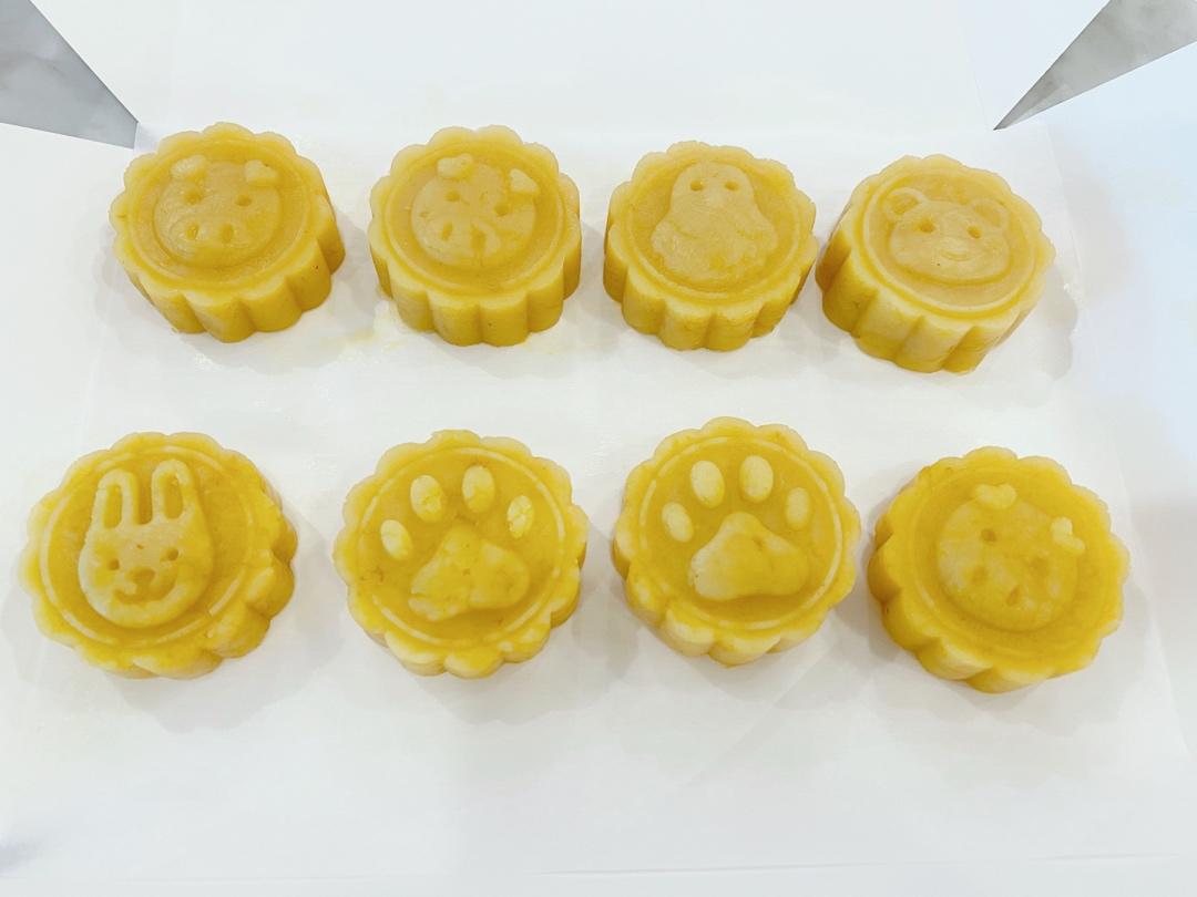 清香扑鼻的绿豆糕