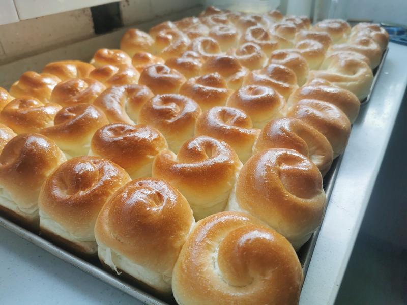 纯奶手撕吐司的做法 步骤1