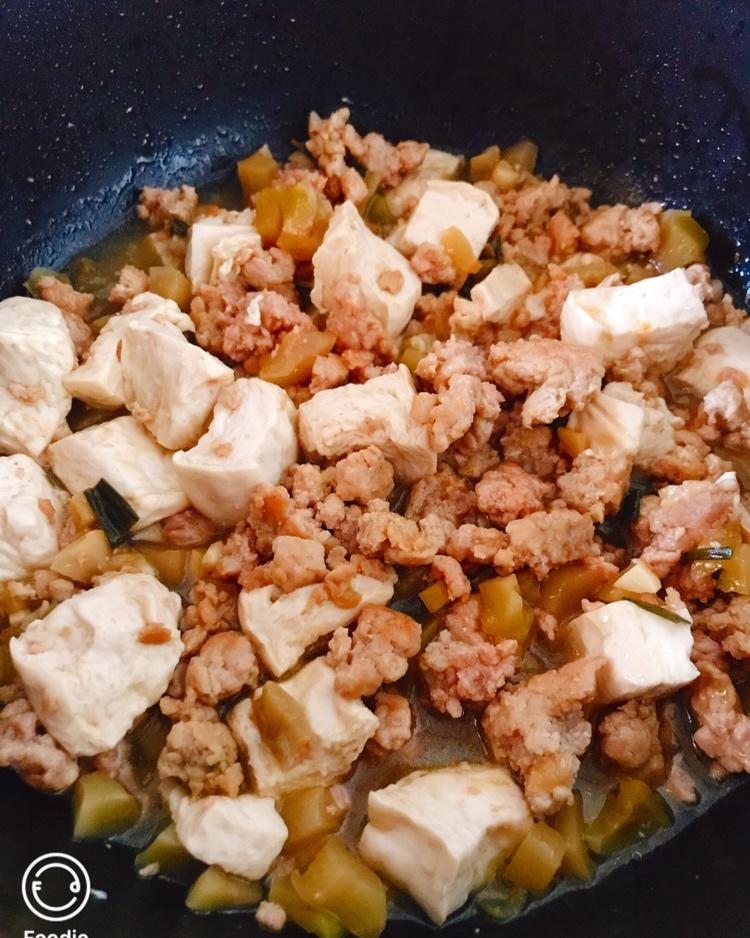肉末蒸豆腐