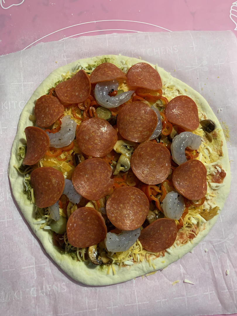 新手披萨饼皮pizza(能开餐厅那种)